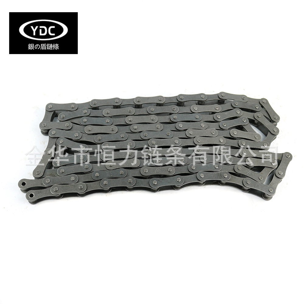 直供厂家210B碳钢链条 双节距精密传动滚子链 工业输送链条