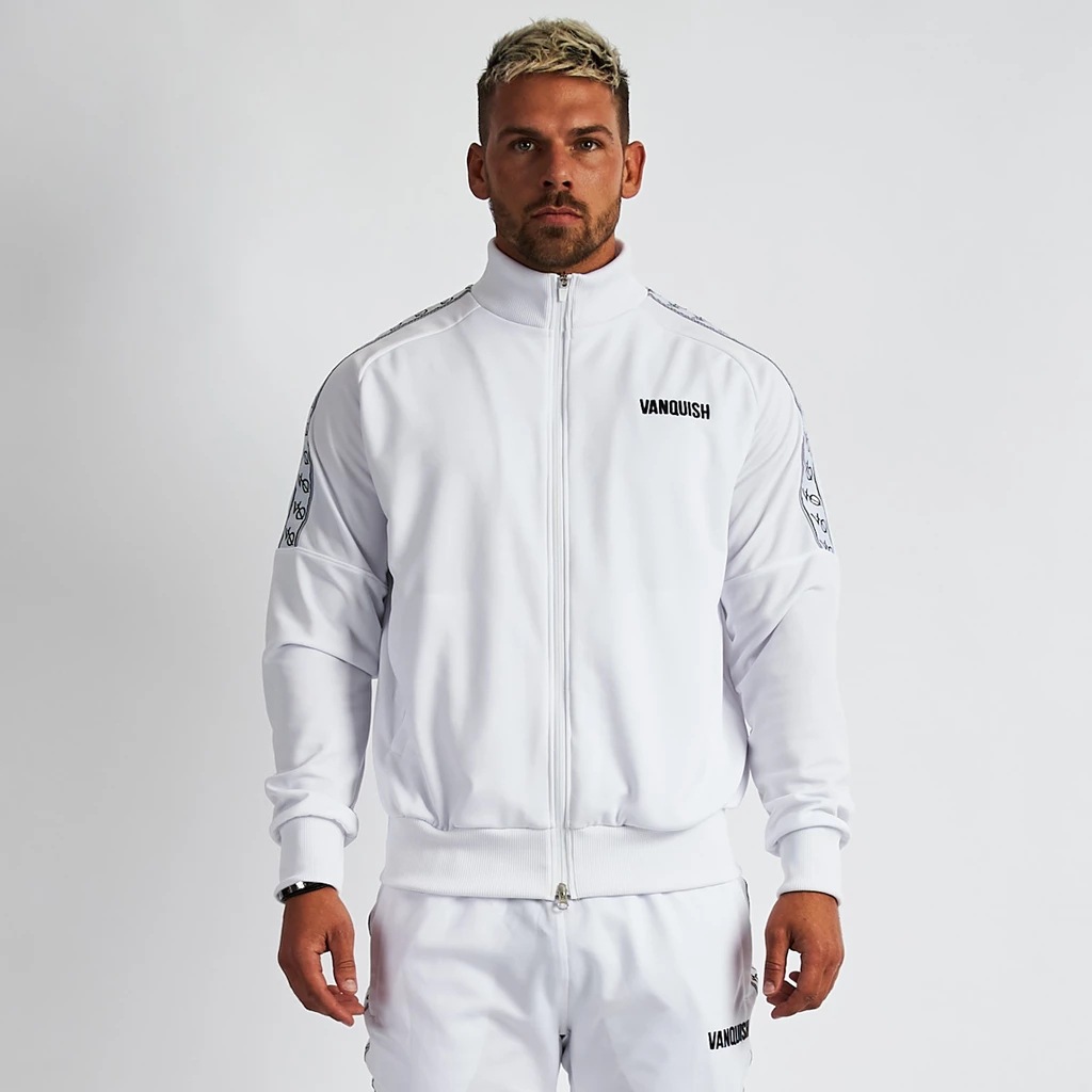 Spring and Autumn New Muscle Fitness Brother Sports Zipper Sweater Outdoor Running Casual Loose Coat Top Men_viptrois.com