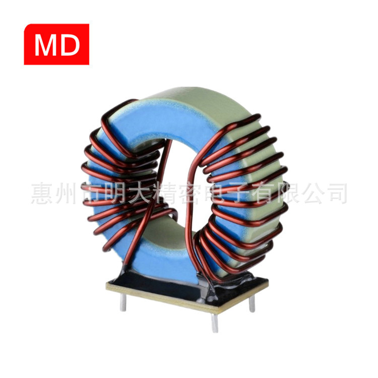【厂家直销】高品质铁粉芯磁环电感T60-52 10UH 5A磁环绕线电感