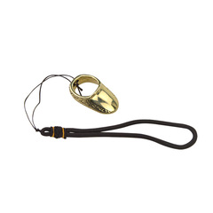 Manufacturer of Mongolian-style release guards for AME archery tradition, compound bow, bracing fingers, shooting with copper tab, releasing equipment for sale.