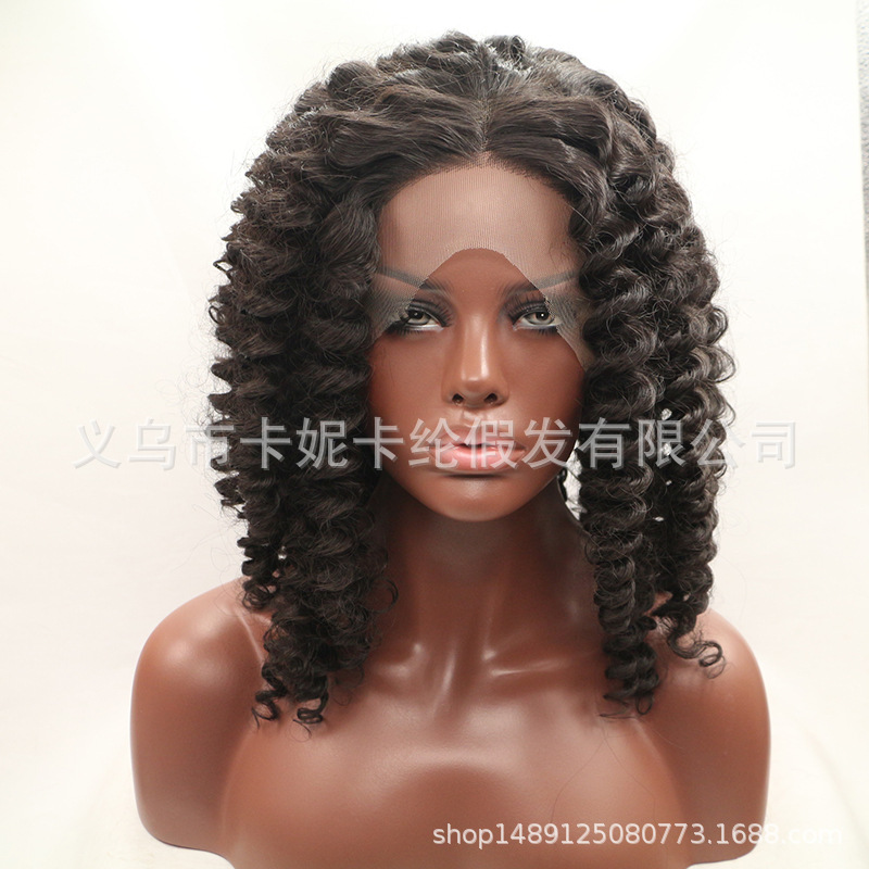 Cabello de encaje, cabello de rizos, cabello de rizos salvajes africanos