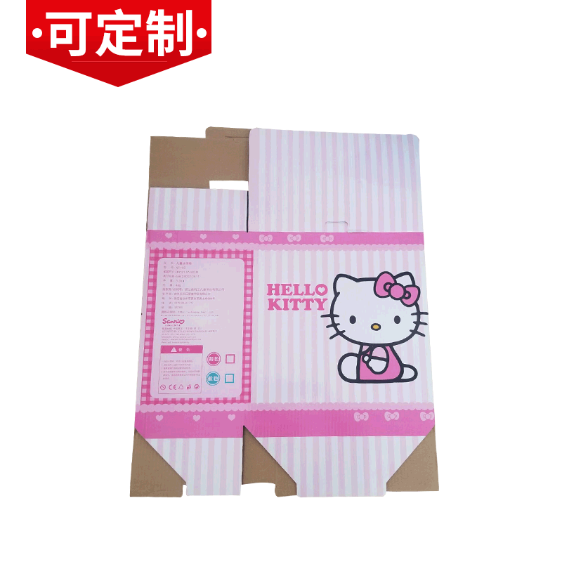 家用电器包装彩箱定制 手提瓦楞水果特产彩盒 通用包装纸盒定做批