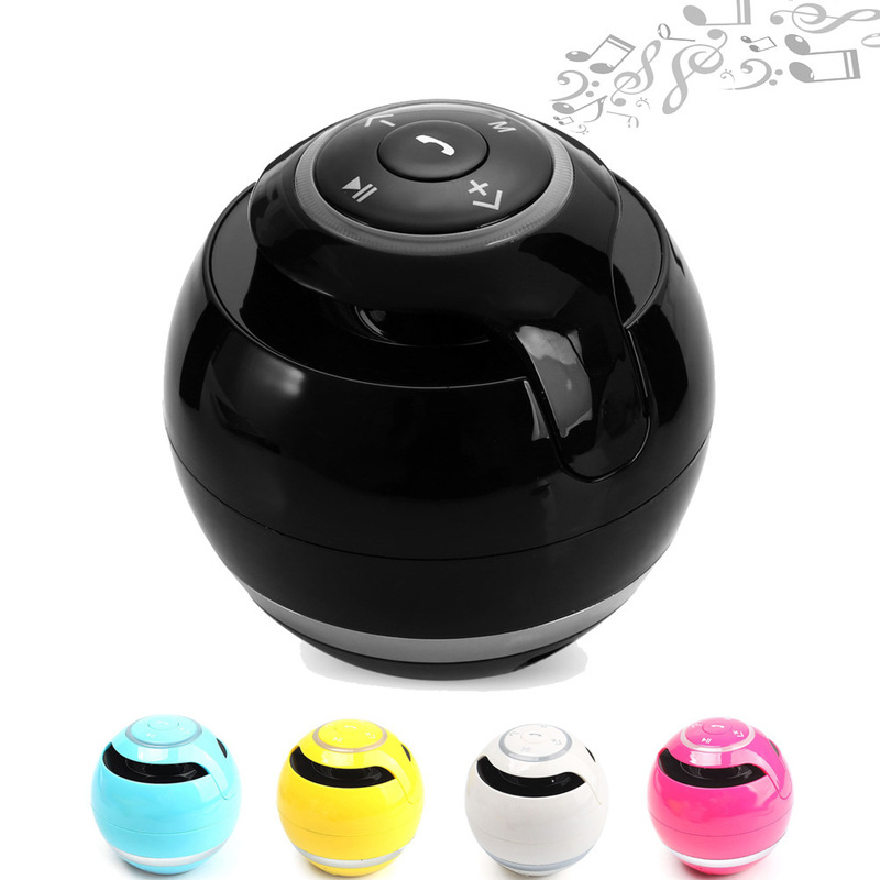A18 Factory in stock GS009 Portable Colorful Ball Lantern Bluetooth Speaker Outdoor Plug-in Card Hands-free Call Tone