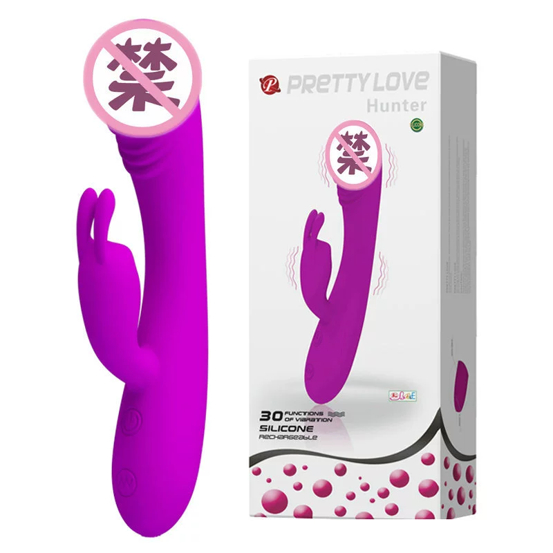 Belle Pattoo Timi вибрация 30 частот, двойная вибрация, силиконовая, USB-зарядка, водонепроницаемая палочка, товары для взрослых 14285