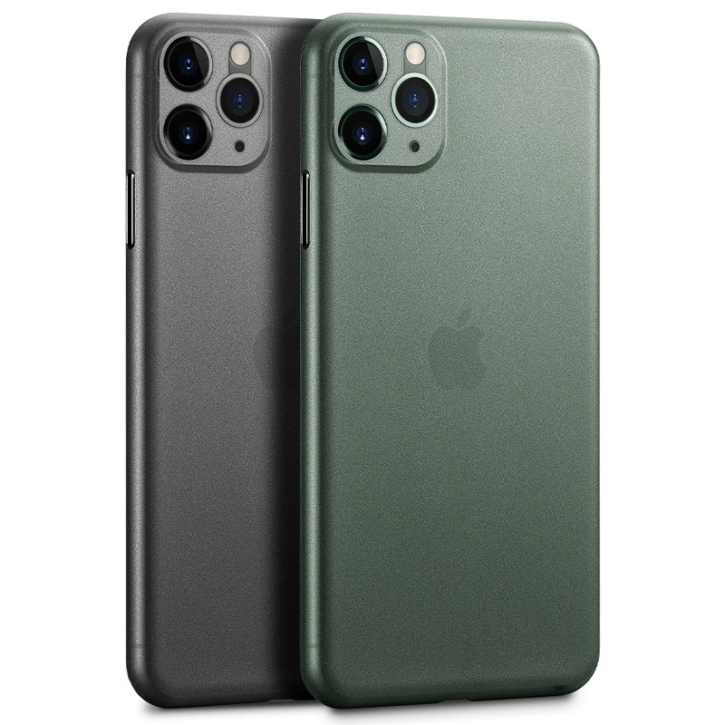чехол для телефона (Apple iPhone 11 Pro) тонкий матовый легкий полипропиленовый защитный корпус, облегченное оформление