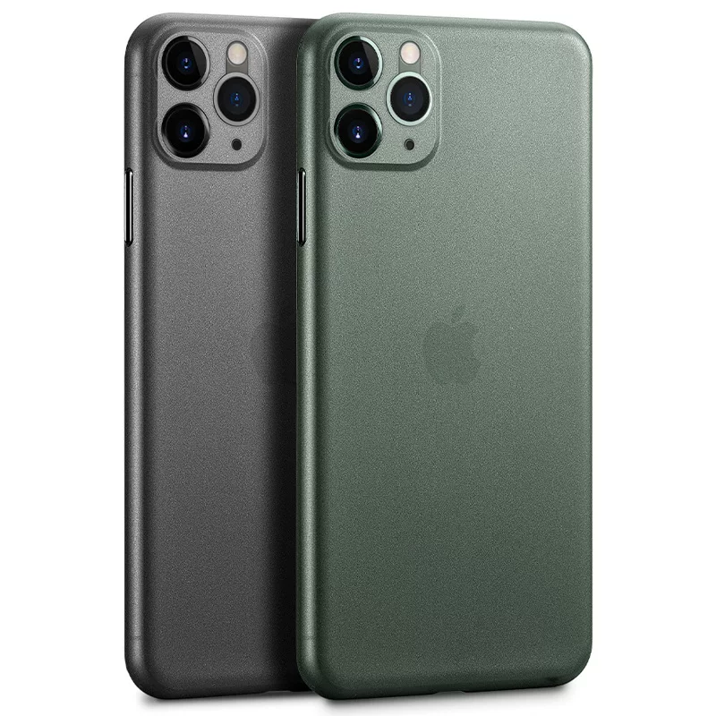 чехол для телефона (Apple iPhone 11 Pro) тонкий матовый легкий полипропиленовый защитный корпус, облегченное оформление