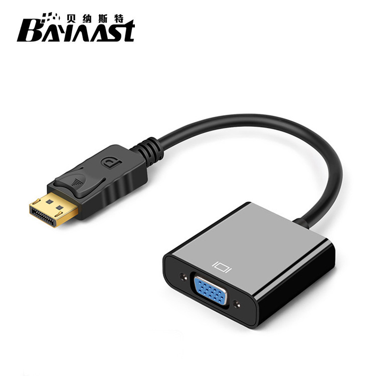 Factory in stock DP TO VGA adapter cable large DP TO VGA cable DP TO VGA adapter cable 1080p