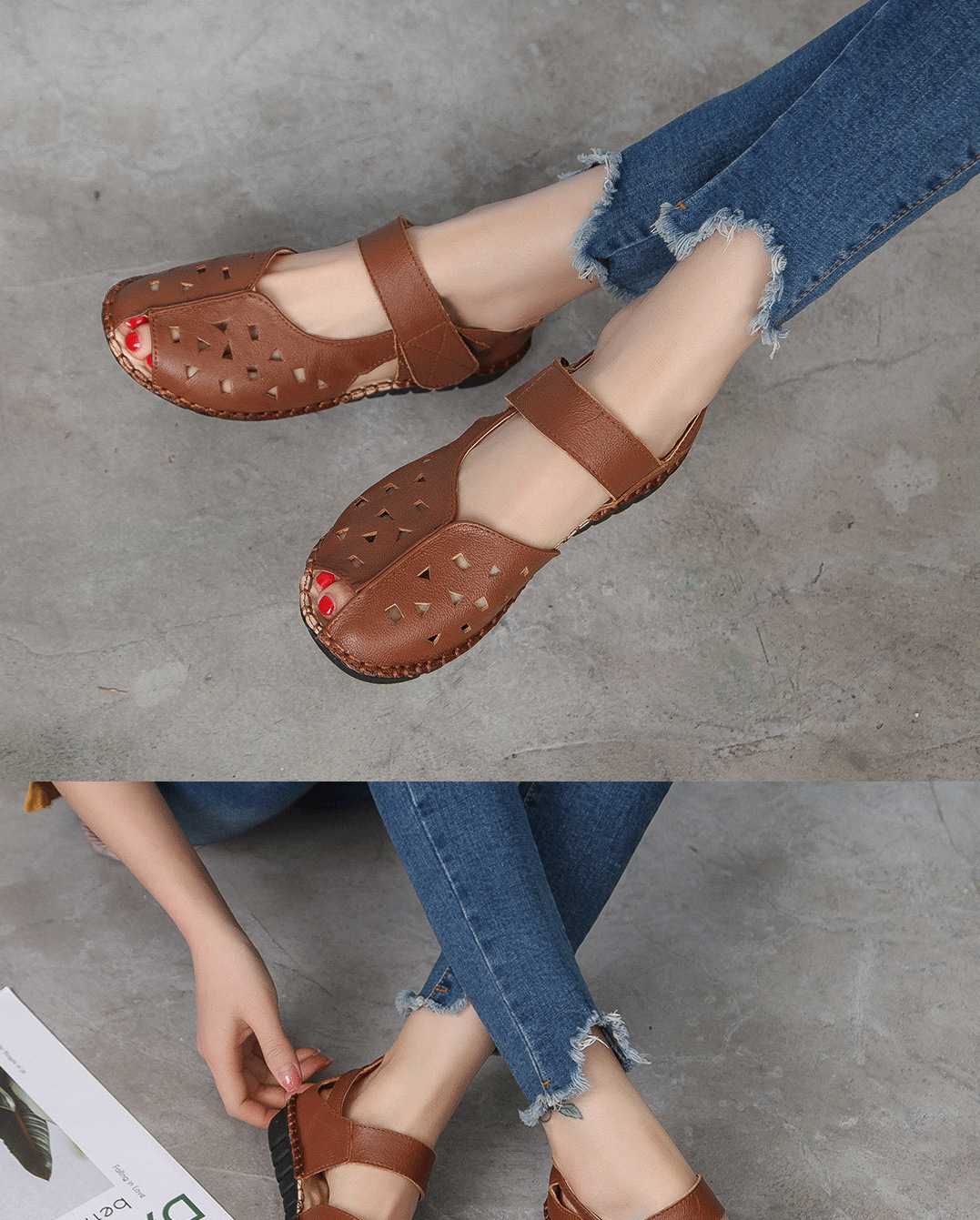 Chaussures été pour femme en Caoutchouc - Ref 3346391 Image 19