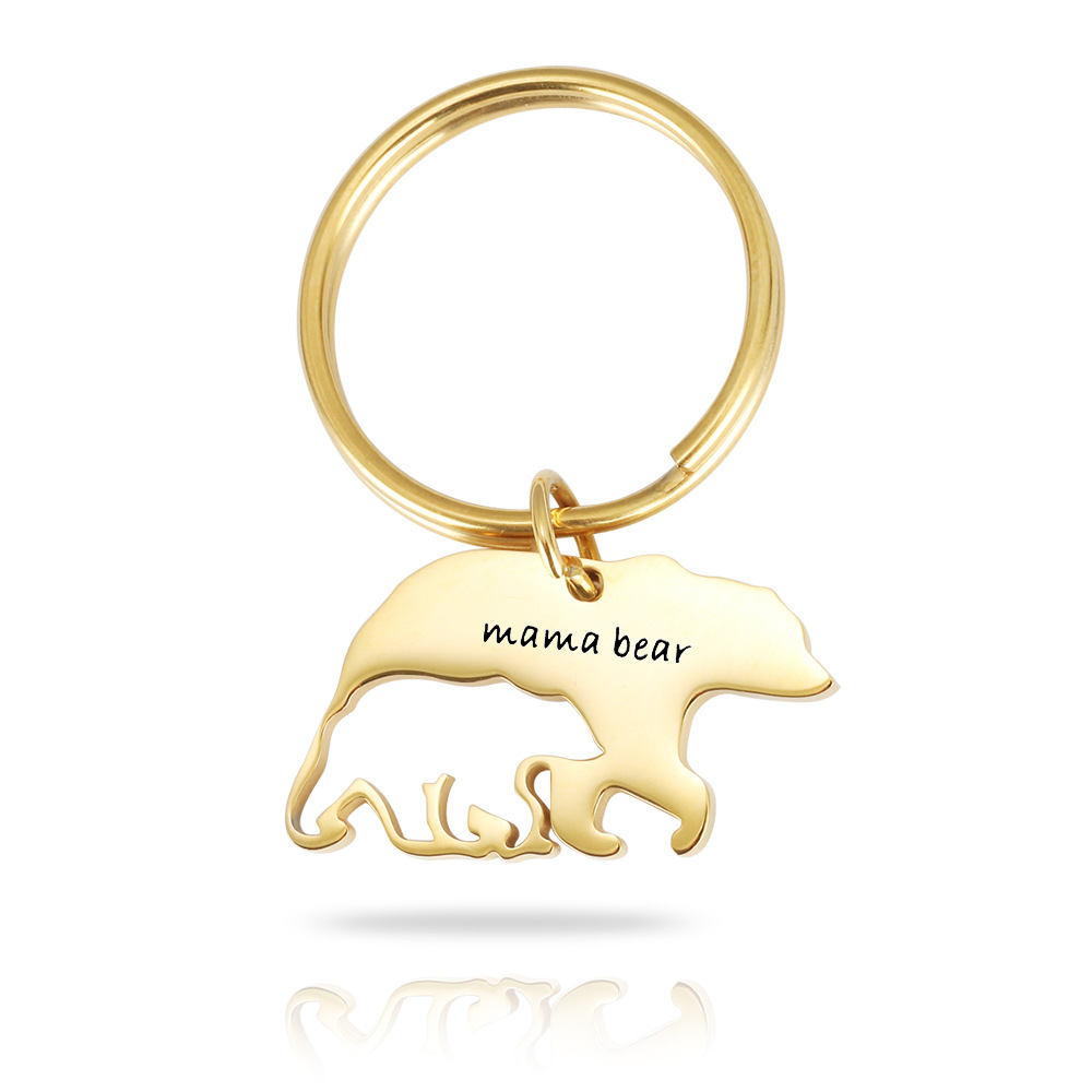 Keychain in Rose Gold Color