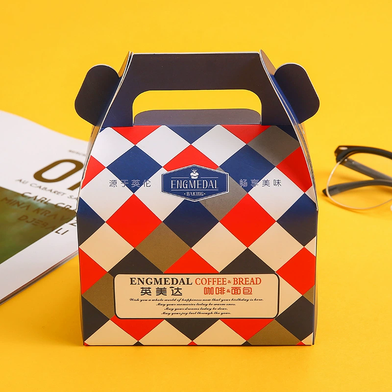 Фабрика изготовленная на заказ коробка упаковки еды торт десерт упаковочная коробка выпечки Вест-Пойнт упаковочная коробка конфеты упаковочная коробка