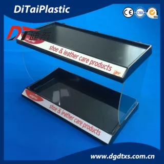 东莞迪泰吸塑 定制鞋子展示架 ABS/PP/PC厚板吸塑/丝印喷漆
