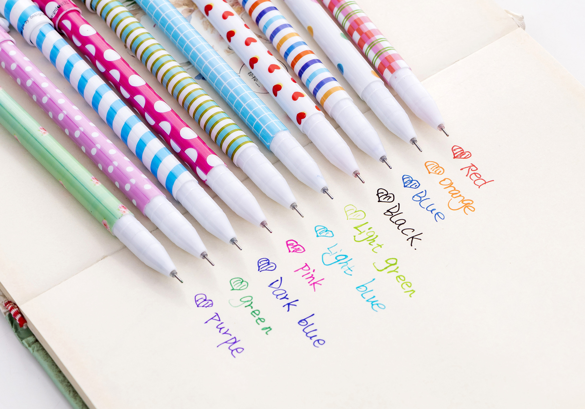 跨境24色彩色笔定制 双头软毛刷OEM 签字笔0.4mm极细水彩笔套装-阿里巴巴