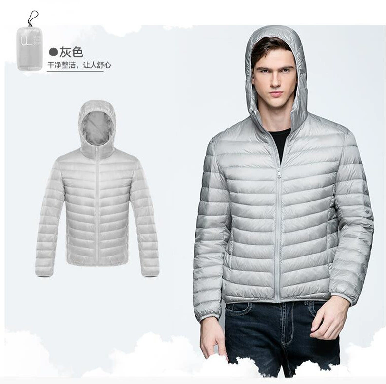 Мужская демисезонная куртка с капюшоном для отдыха, Slim fit, плюс сайз