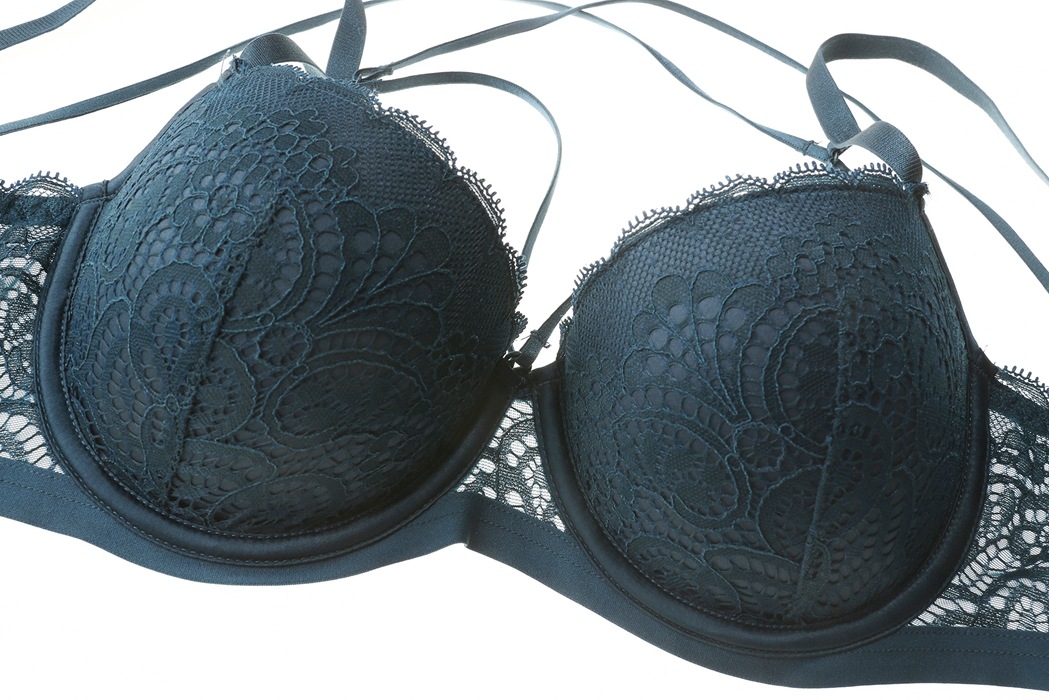 Pas de retour, pas de changement, ensemble de soutien-gorge froncé fin et épais, soutien-gorge en dentelle, sous-vêtements pour femmes_voghion.com