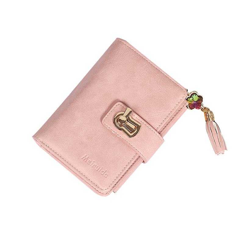 Factory Direct Sale New Women s Wallet Three Fold Zipper Korean Wallet Factory direct sale new women s wallet three fold zipper korean wallet