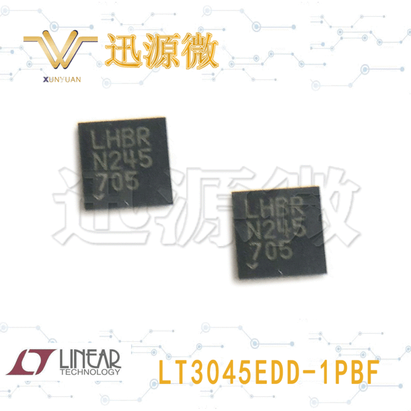 LT original genuine LT3045EDD-1#PBF package DFN VIOC control function linear voltage regulator LDO LT original genuine LT3045EDD-1#PBF package DFN VIOC control function linear voltage regulator LDO