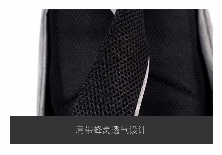 尼龙布胸包拉链