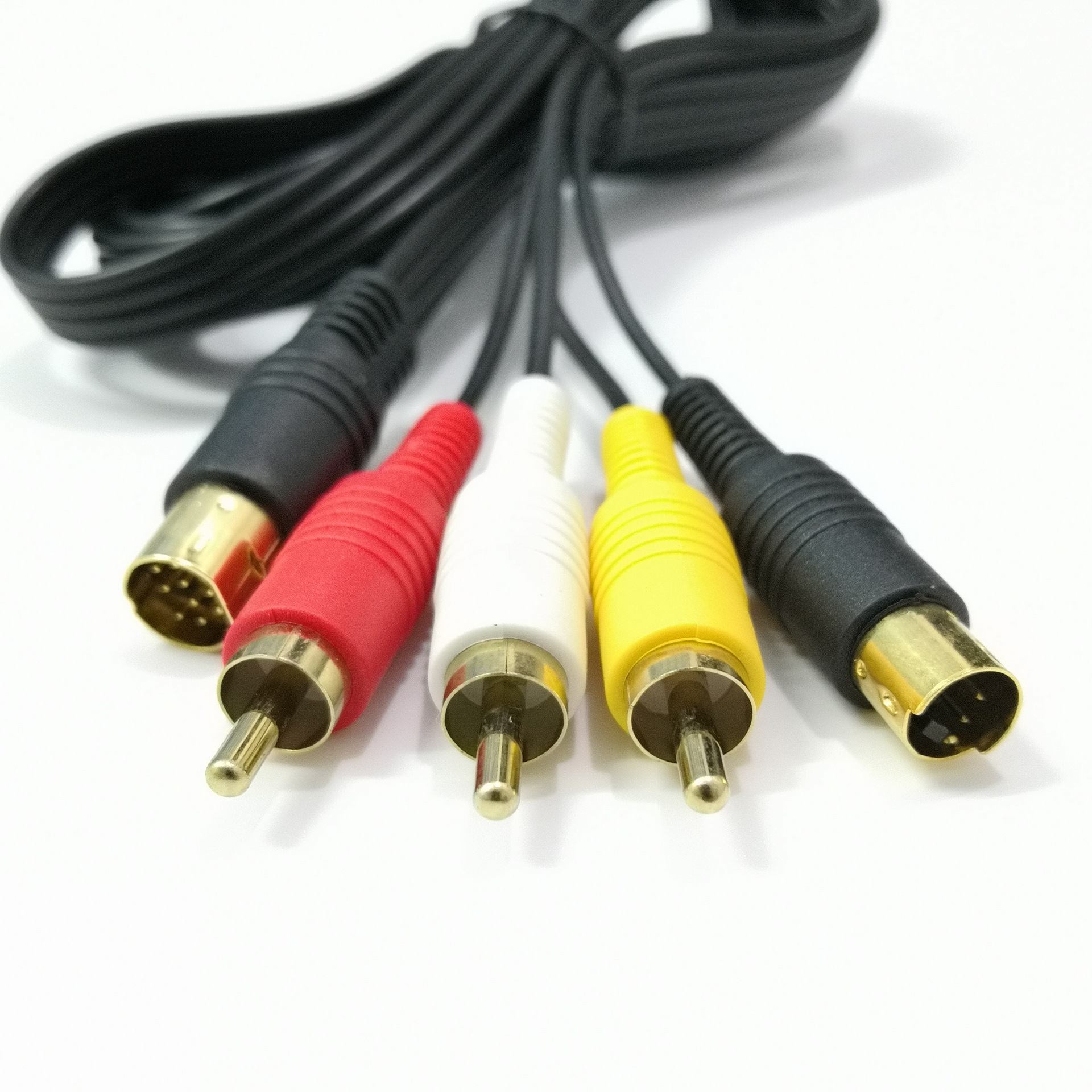 SEGA Saturn S AV cable世嘉土星S端籽AV线 镀金10针土星线S-AV线-阿里巴巴