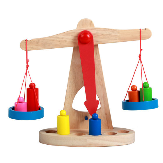 Wooden balance called children's enlightenment early education kindergarten students learning teaching aids popular science puzzle cross-border wooden toys