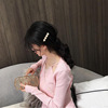 Hairgrip from pearl, fashionable bangs, nail decoration for bride, hair accessory, internet celebrity, new collection, wholesale