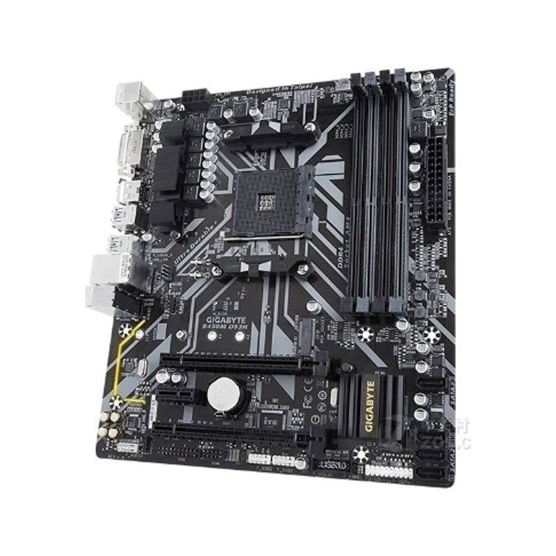 Материнская плата Skills-Jia B450M DS3H с процессором AMD R3 2200G в коробке, сумка, сокет AM4 комплект