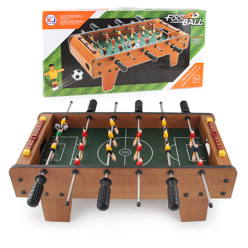 50厘米六杆桌上足球机桌面儿童玩具桌面足球台桌式足球益智玩具|ru