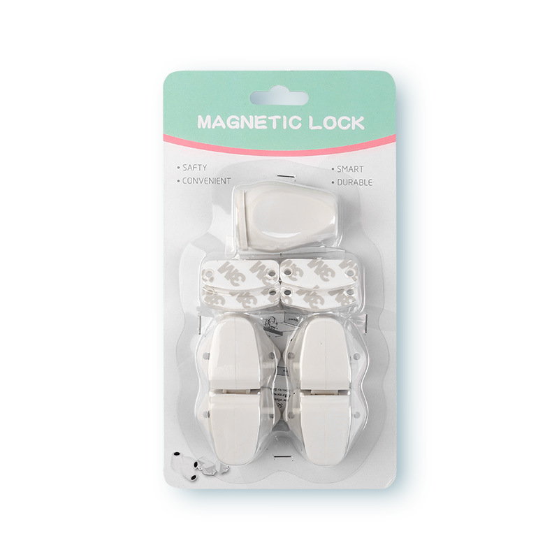 亚马逊热销 儿童磁力锁 儿童多功能安全隐形抽屉锁宝宝磁铁安全锁