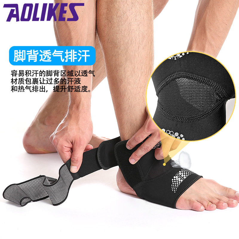 Nuevo protector de tobillo cómodo y transpirable protector de muñeca presurizado anti-esguince correa deportiva protector de tobillo al por mayor puede personalizar