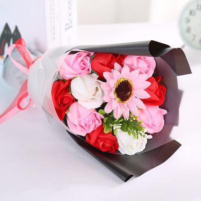 Valentines Day gift Soap tearful 12 Hand tied bouquet originality birthday marry activity Manufactor