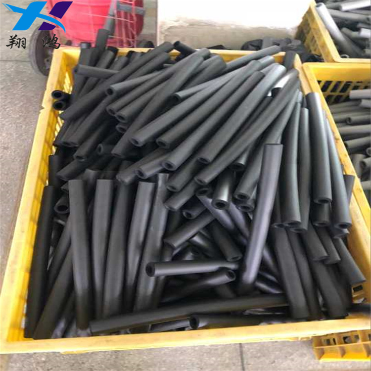 东莞直供单色磨砂光面运动健身器材防磨手橡塑握把 钢管铝管护套