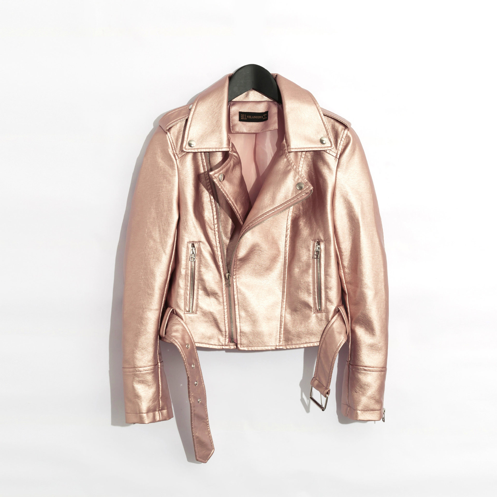 Veste cuir femme en PU - Ref 3331766 Image 5