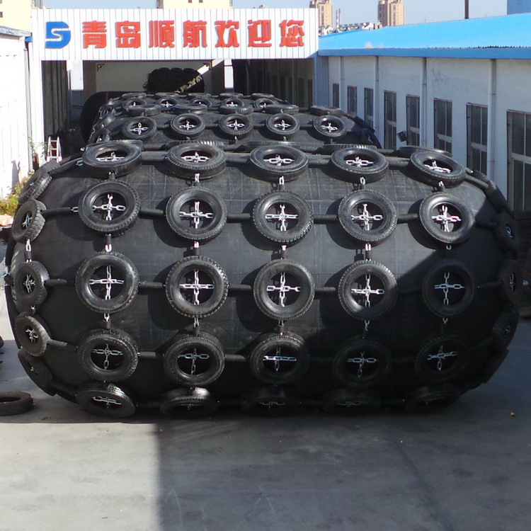 青岛顺航生产充气橡胶碰球 船舶码头用防碰球