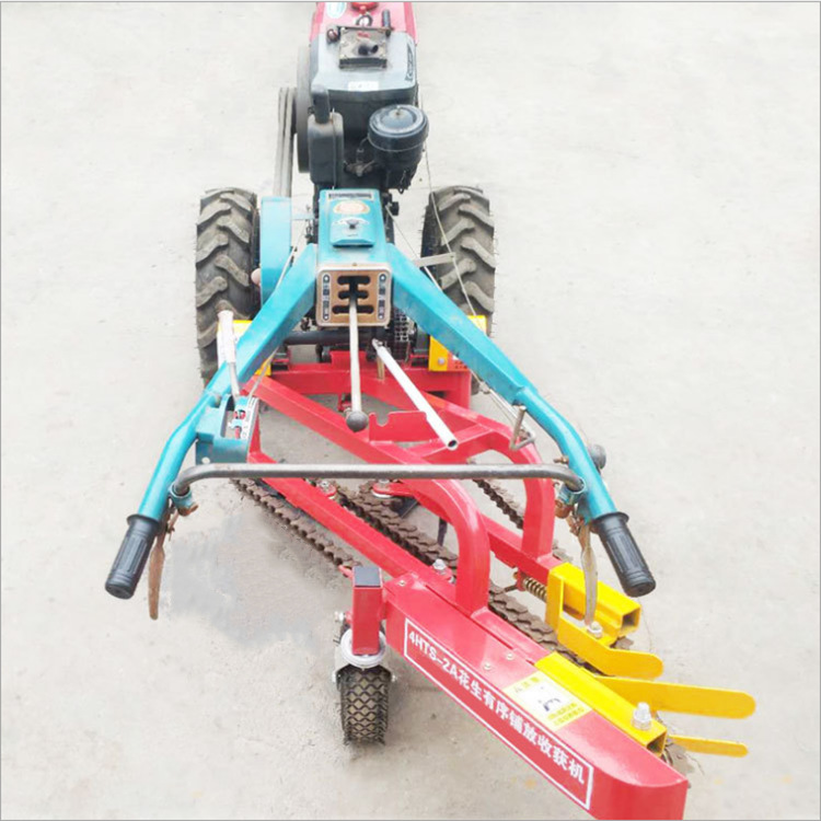 链条式花生收获机新型花生起挖机家用手扶车配套新鲜花生挖果机