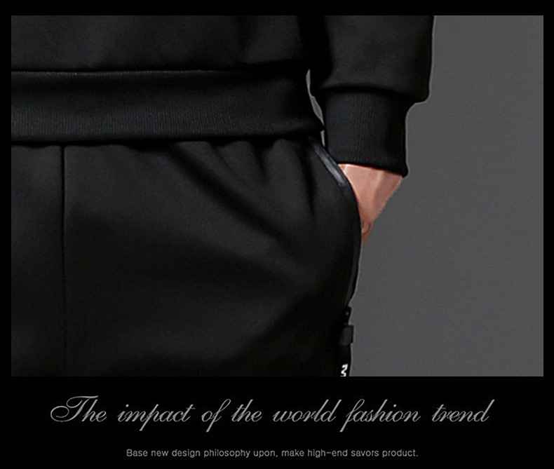 Abbigliamento maschile Autunno manica lunga tuta sportiva da uomo giacca di grandi dimensioni abbigliamento sportivo tuta stile donna maglione casual coppia tendenza_voghion.com