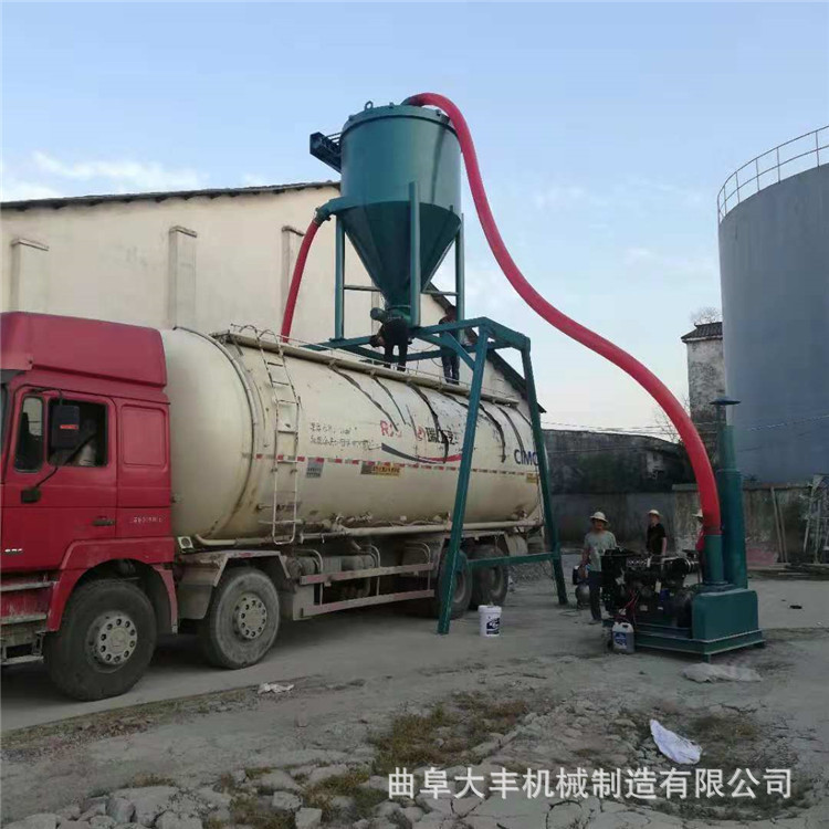 粉煤灰自动化装车机 脉冲式环保无尘吸灰机 矿粉碳黑粉气力上料机