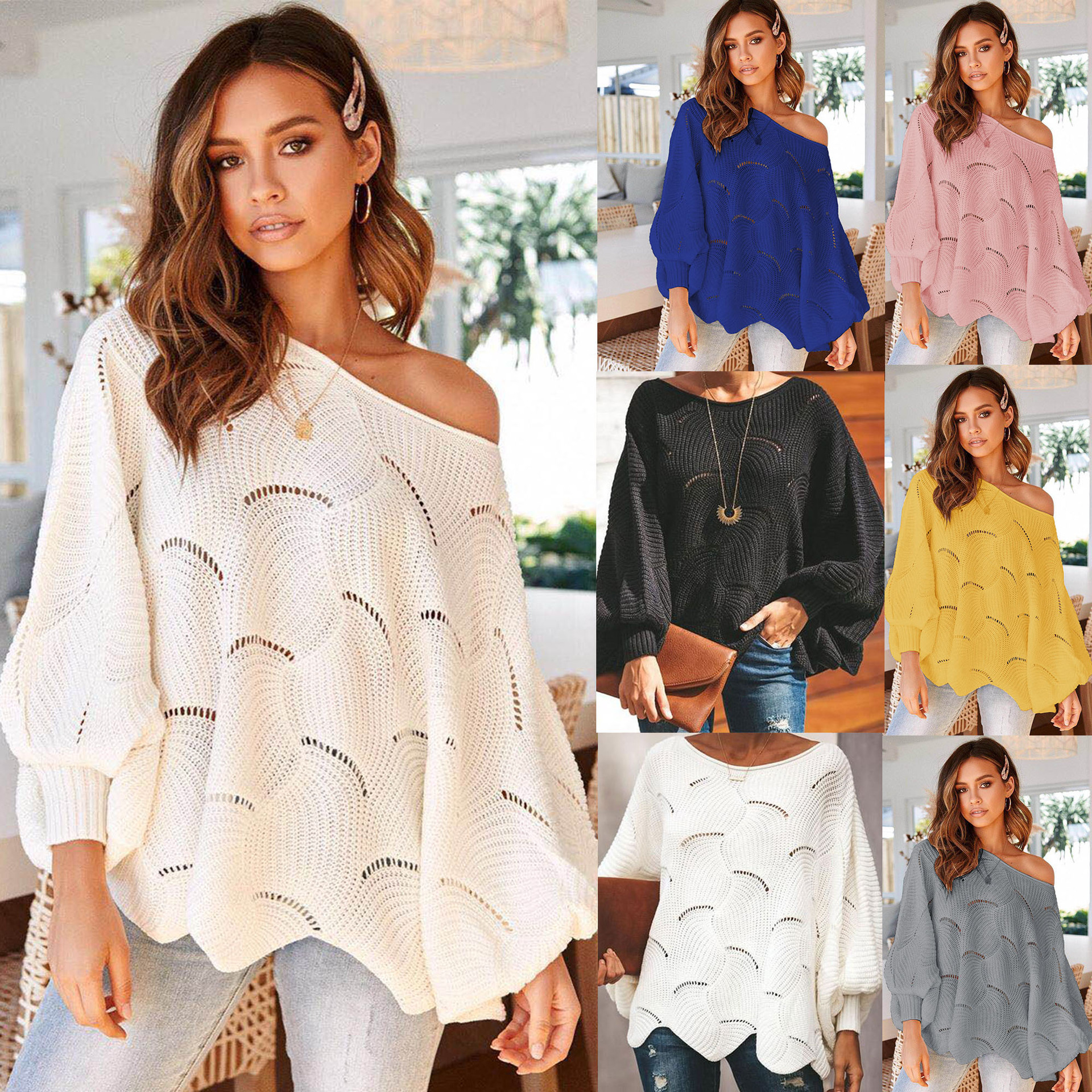 Pull femme en Acrylique - Ref 3414395 Image 1