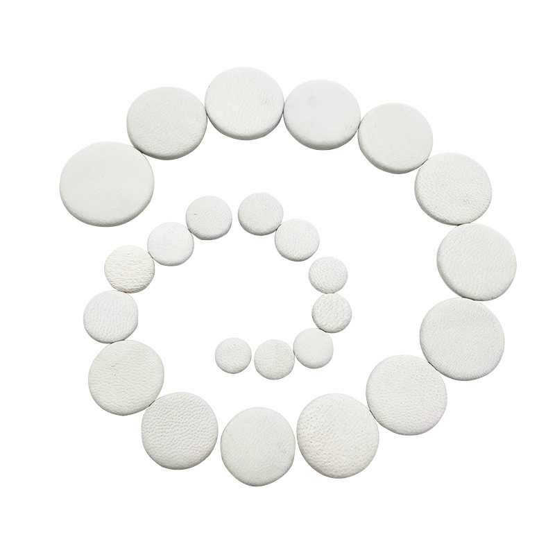 Basong gran tubo de piel de oveja almohadilla de agujero de sonido de tubo grande estera de agujero de sonido de cuero genuino almohadilla de sellado Basong mat