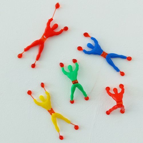 Wall-crawler Sticky Spider-Man Wall-crawler Superman Wall-crawler 2 yuan store traditional toy Wall-crawler Spider-Man