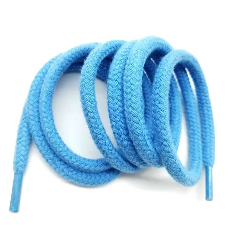 厂家供应环保棉圆绳 服装辅料卫衣帽绳裤头绳可定制绳头logo