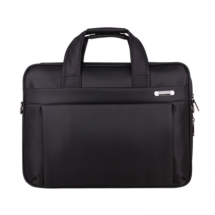 Factory wholesale business briefcase portable shoulder strap dual-purpose laptop bag order LOGO a generation of hair