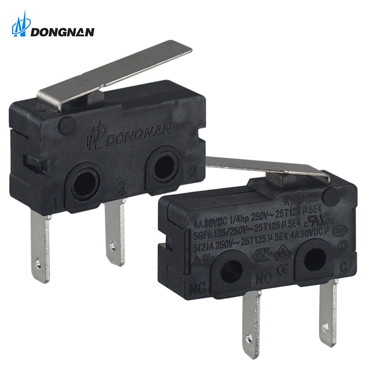 dongnan厂家供应家用电器微动开关  KW4A (S)-A轻触开关