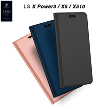 DD 适用于LG X5手机壳X Power3翻盖皮套X510防摔卡袋保护套跨境