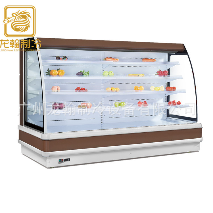 超市柜 风幕柜 水果保鲜柜  商用冷藏超市柜 立式点菜柜冷柜