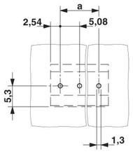 �����˹ PCB 4λ �̶�ʽ������ - MKDS 3/ 4-5,08 - 1712805
