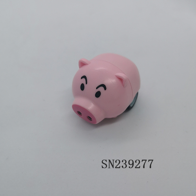 Animal Inertia Car Baby Mini Dudu Pig Back Car Environmental Protection Foreign Trade Easter Gift Egg