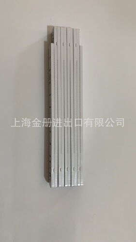 Cross-border ABS wood folding ruler 1M 10-fold white folding ruler woodworking foldable ruler ten-fold plastic ruler