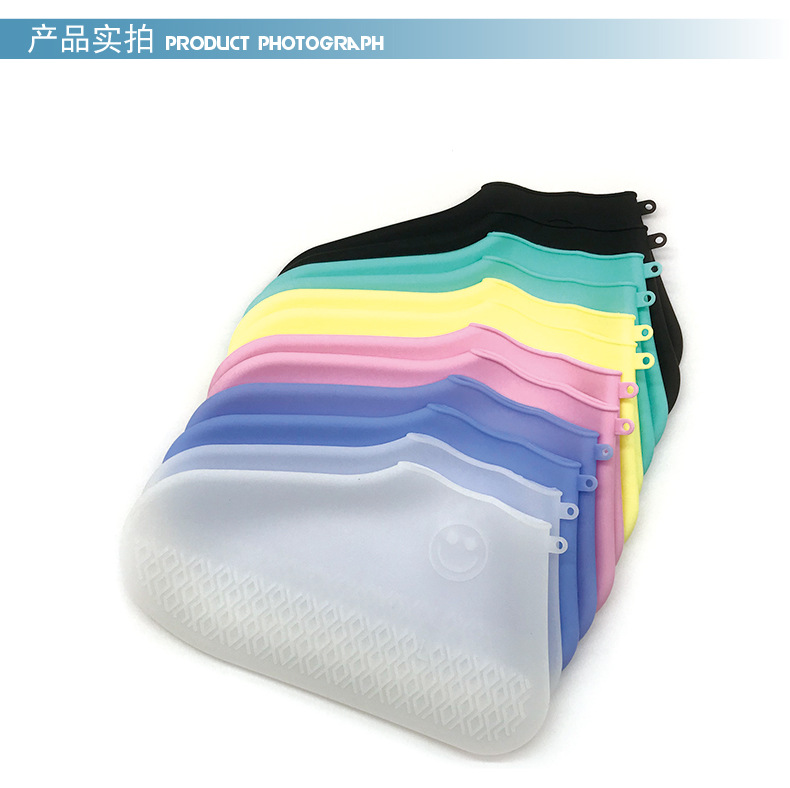 硅胶雨鞋套防水雨天男女儿童防雪防泥鞋套