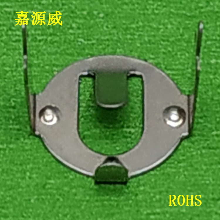 CR927直角双层插件电池扣  装两个电池的927环保电池架