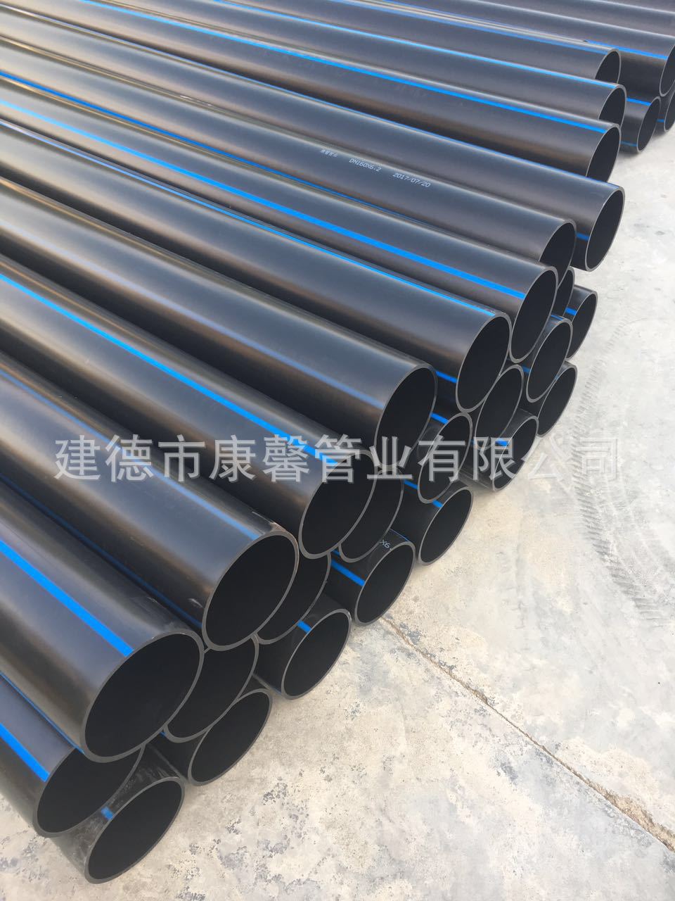 Manufacturer pe Threading tube DN225 Cable Wear line Management bushing hdpe Conduit