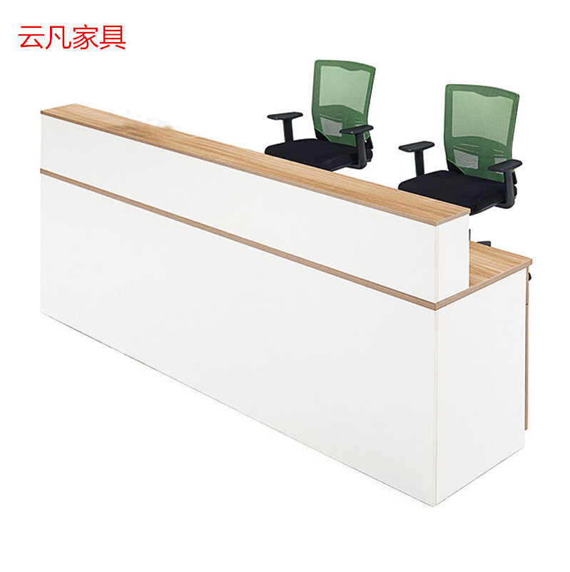 现代简约公司前台桌办公桌双人位简约前台桌-阿里巴巴